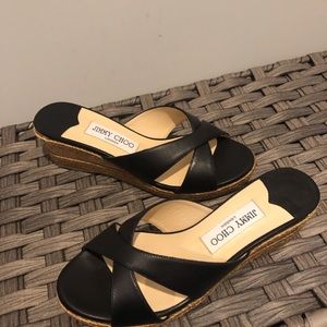 Jimmy Choo espadrilles black, size 6.5